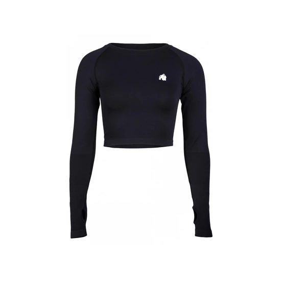 Gorilla Wear Hilton Seemless Longsleeve (fekete)