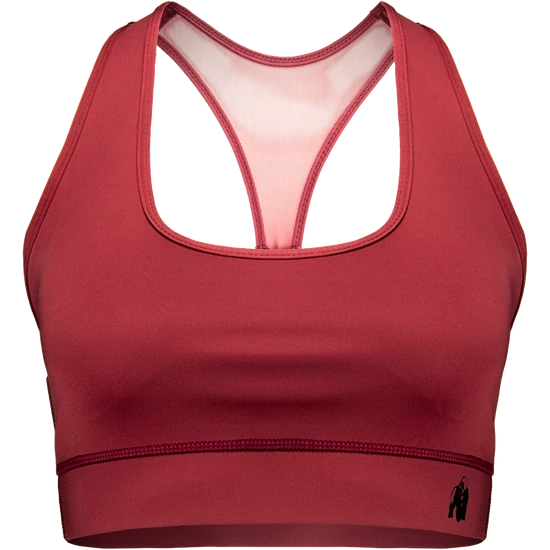 Gorilla Wear Meta Sports Bra (burgundi piros)
