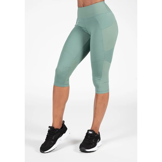 Gorilla Wear Monroe Cropped Leggings (zöld)