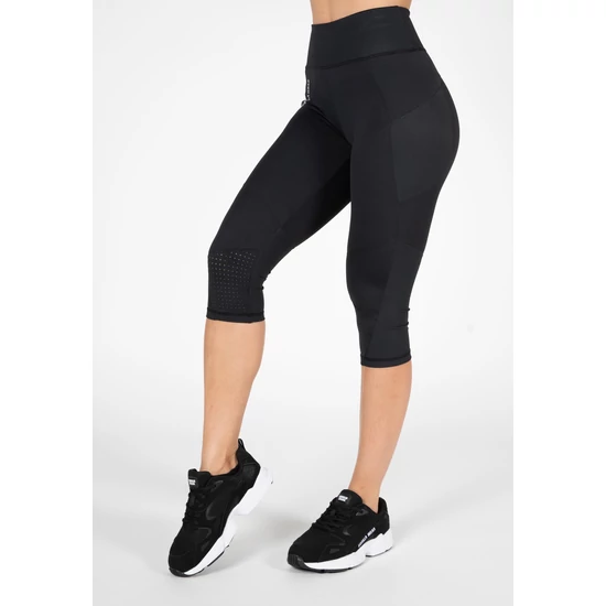 Gorilla Wear Monroe Cropped Leggings (fekete)