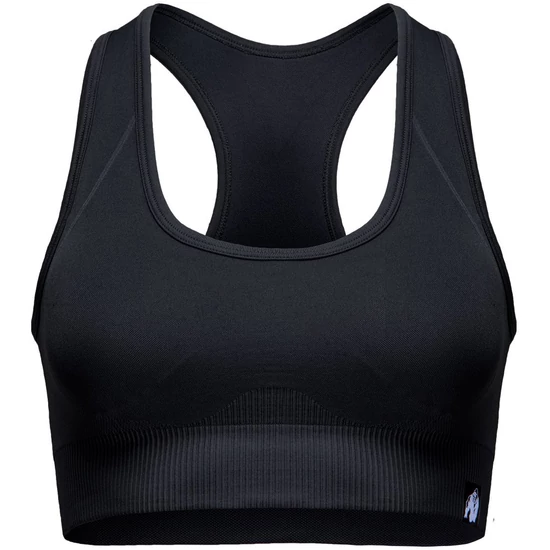 Gorilla Wear Yava Seamless Sport Bra (fekete)
