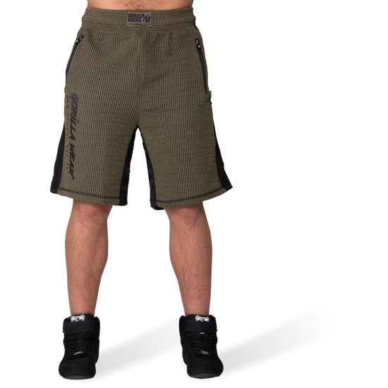 Gorilla Wear Augustine Old School Shorts (army zöld)