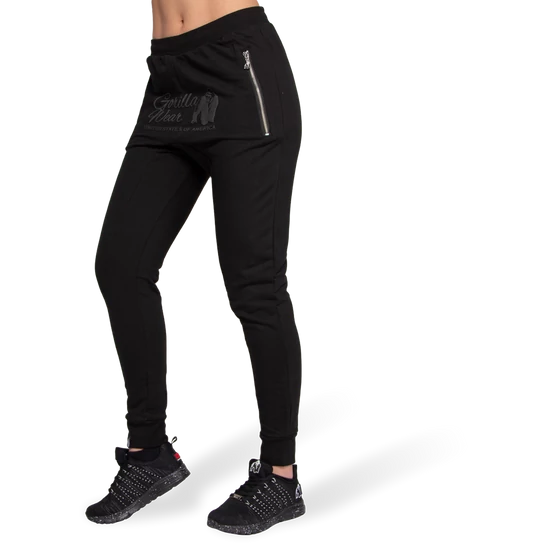 Gorilla Wear Celina Drop Crotch Joggers (fekete)