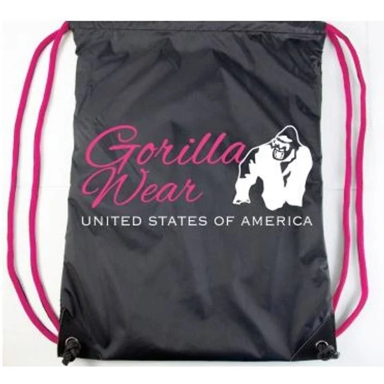 Gorilla Wear Drawstring Bag (fekete/pink)