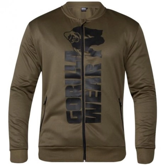 Gorilla Wear Ballinger Track Jacket (army zöld/fekete)