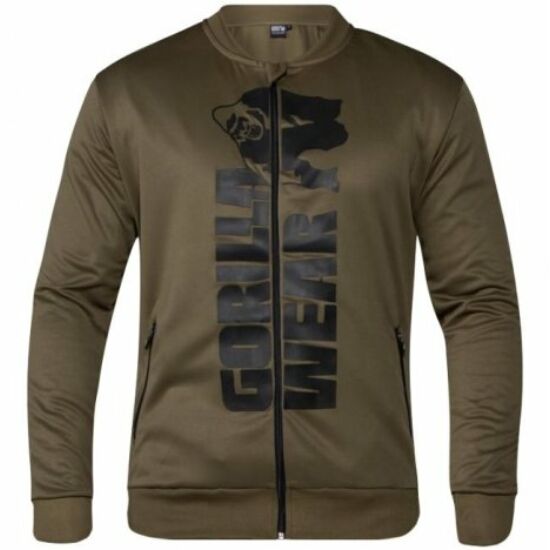 Gorilla Wear Ballinger Track Jacket (army zöld/fekete)