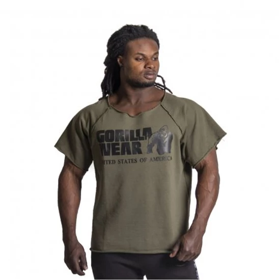 Gorilla Wear Classic Work Out Top (army zöld)