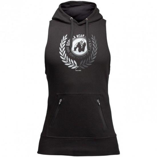 Gorilla Wear Manti Sleeveless Hoodie (fekete)