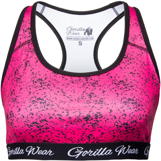 Gorilla Wear Hanna Sport Bra (fekete/pink)