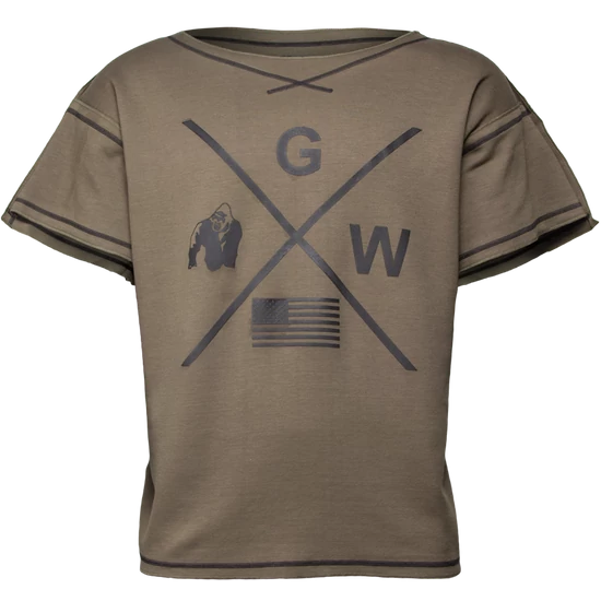 Gorilla Wear Sheldon Workout Top (army zöld)