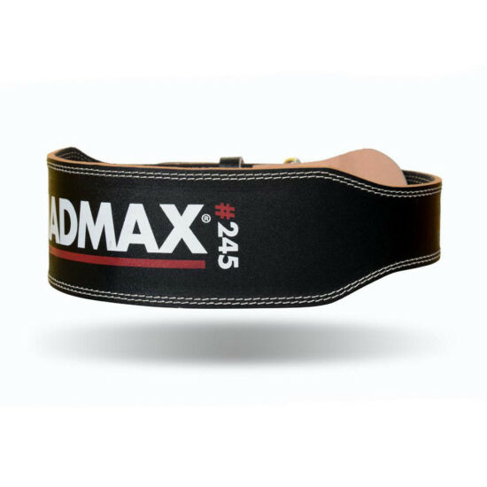 MADMAX Full Leather Belt öv - fekete