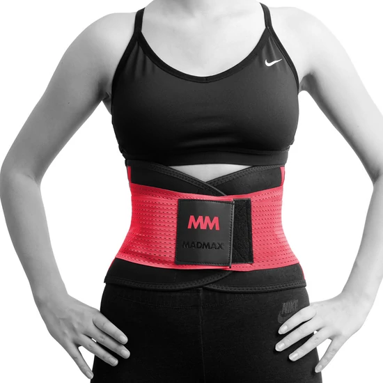 MADMAX slimming belt (karcsúsító öv) - piros