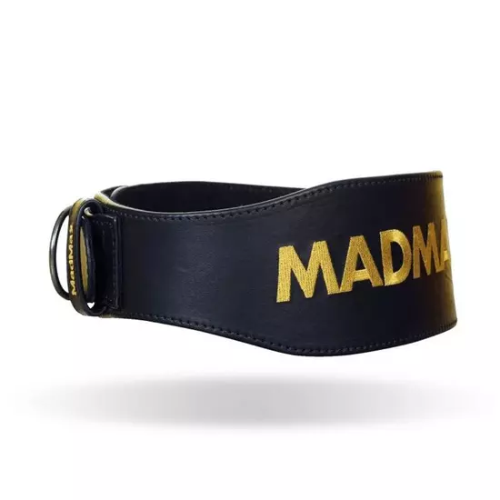 MADMAX Full Leather Belt Restless And Wild öv - fekete