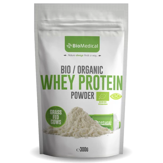 Biomedical Organic Whey Protein - Bio tejsavó protein (300g)