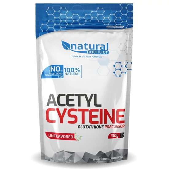 Natural Nutrition Acetyl Cysteine (N-acetil L-cisztein) (NAC) (100g)