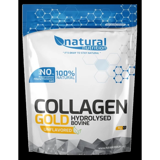 Natural Nutrition Collagen Gold (Marha kollagén por) (1kg)