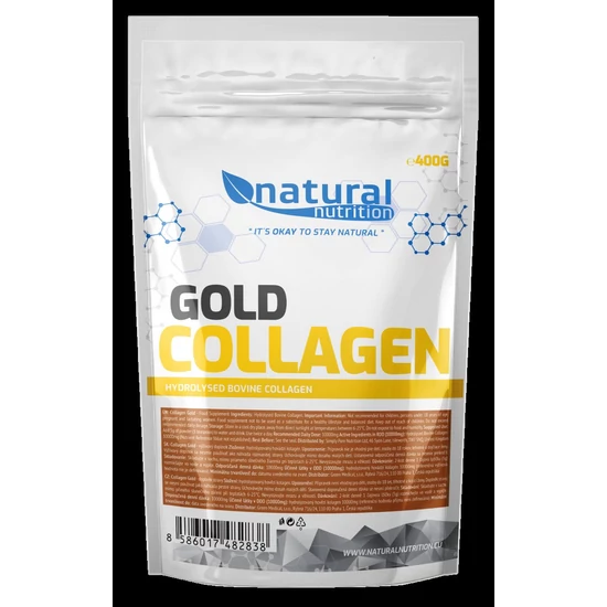 Natural Nutrition Collagen Gold (Marha kollagén por) (300g)