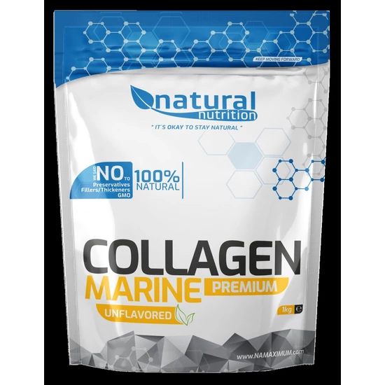 Natural Nutrition Collagen Marine Premium (Hal kollagén por) (1kg)