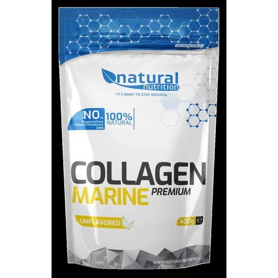 Natural Nutrition Collagen Marine Premium (Hal kollagén por) (400g)