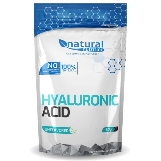 Natural Nutrition Hyaluronic Acid (hialuronsav) (50g)