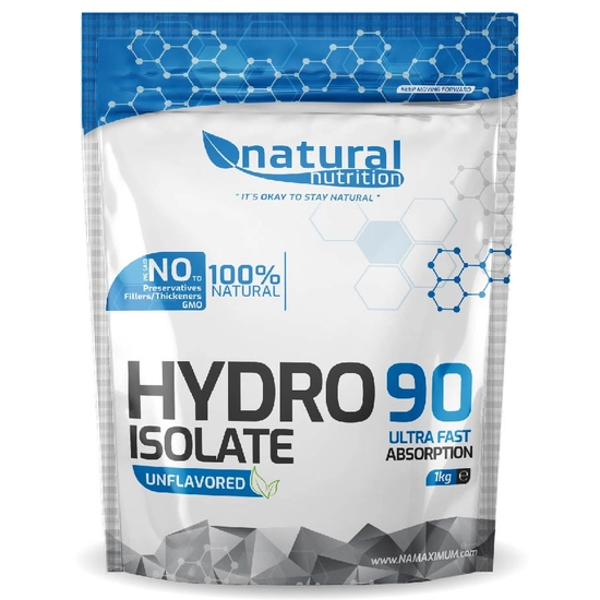 Natural Nutrition Hydro Isolate 90 - hidrolizált tejsavó protein izolátum (1kg)