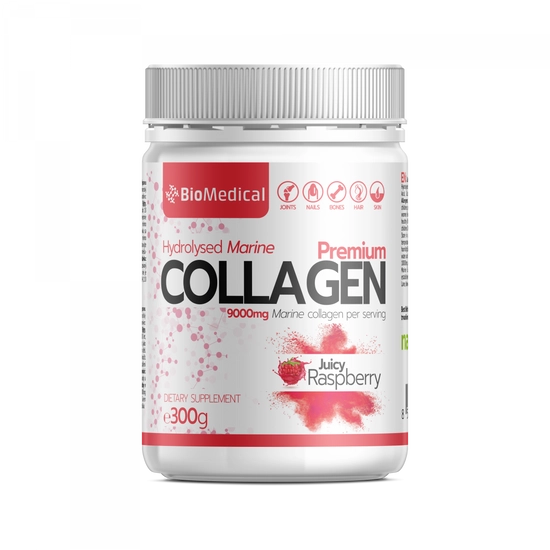 Natural Nutrition Collagen Marine Premium (Ízesített hal kollagén por) (300g)
