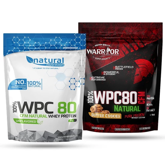 Natural Nutrition WPC 80 CFM Natural (2kg) 