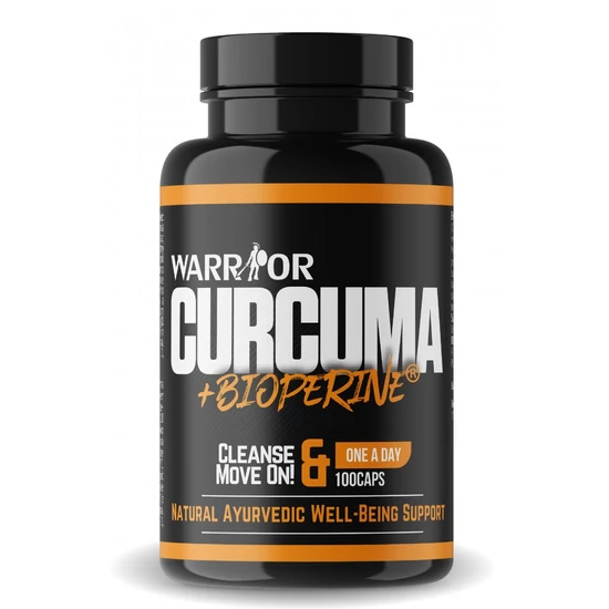Warrior Curcuma (kurkuma) + Bioperine (100 kapszula)