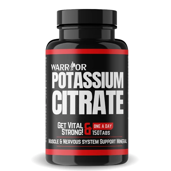 Warrior Potassium Citrate (kálium-citrát) (100 tabletta)