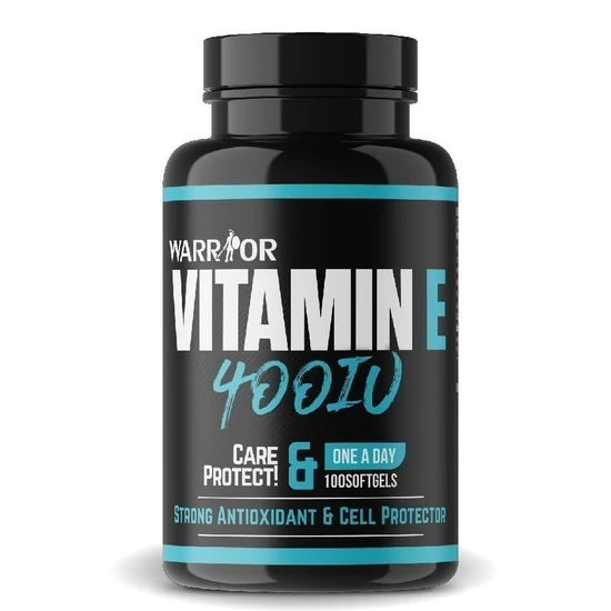 Warrior Vitamin E 400IU (100 lágy kapszula)