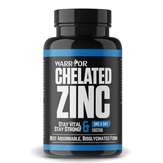 Warrior Zinc Chelated (100 tabletta)