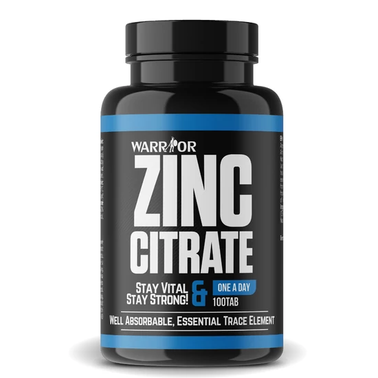 Warrior Zinc Citrate (100 tabletta)