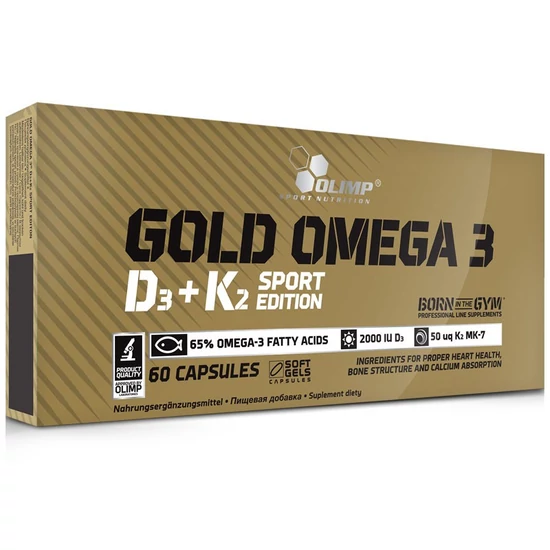 Olimp Gold Omega 3 D3+K2 (60 kapszula)