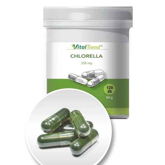 Vital Trend Chlorella 350mg (120 kapszula)