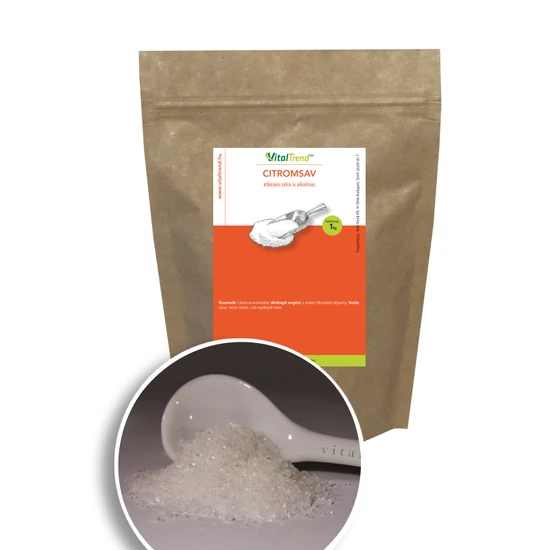 Vital Trend Citromsav (kristályos) por (1kg)
