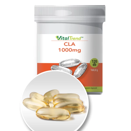 Vital Trend CLA 1000mg (120 lágy kapszula)