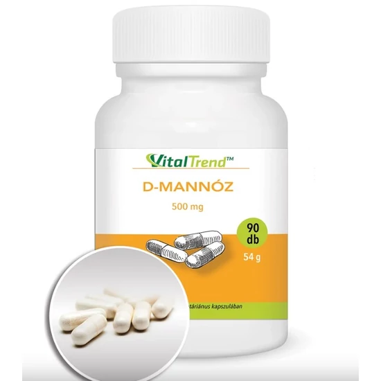 Vital Trend D-Mannóz 500 mg (90 kapszula) 