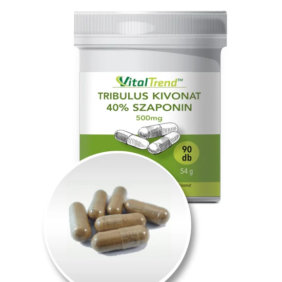 Vital Trend Tribulus terrestris kivonat 500mg (90 kapszula)