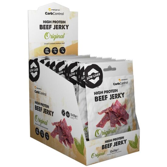 ForPro High Protein Beef Jerky - Original (12 x 25g)