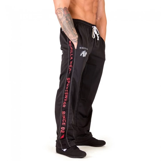 Gorilla Wear Functional Mesh Pants (Fekete/piros)