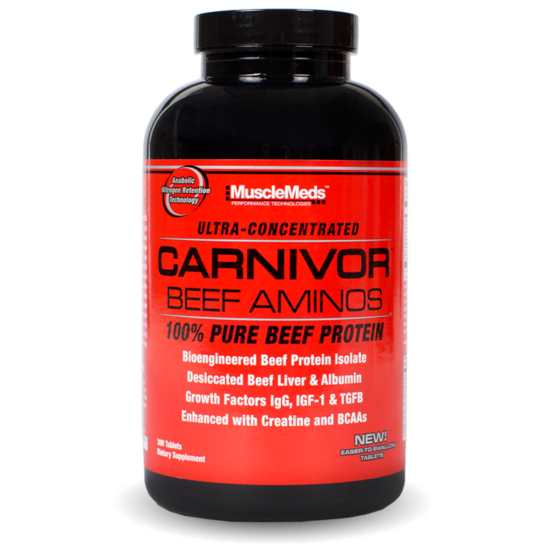 MuscleMeds Carnivor Beef Aminos (300 tabletta)