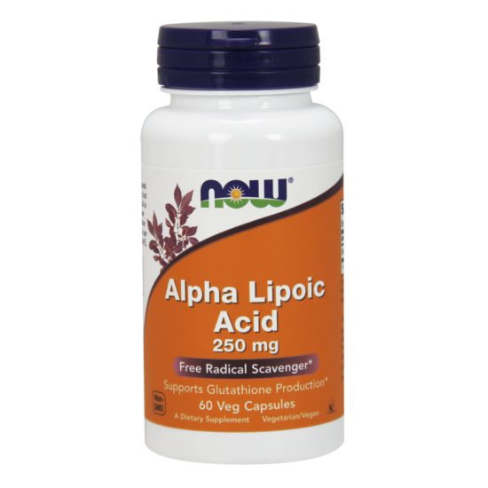 NOW Foods Alpha Lipoic Acid 250mg (60 kapszula)