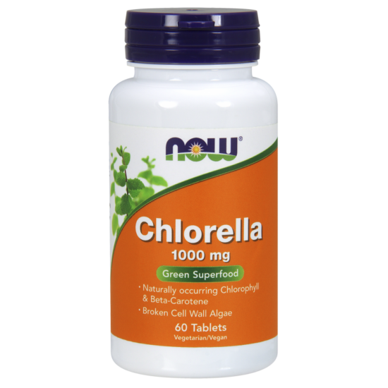 NOW Foods Chlorella 1000mg (60 tabletta)