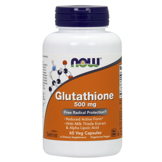 NOW Foods Glutathione 500mg (60 kapszula)