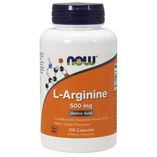 NOW Foods L-arginine 500mg (100 kapszula)