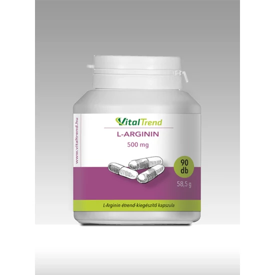 Vital Trend L-Arginin 500mg (90 kapszula)