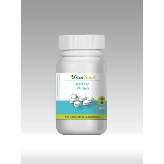 Vital Trend Króm 200mcg (90 tabletta)