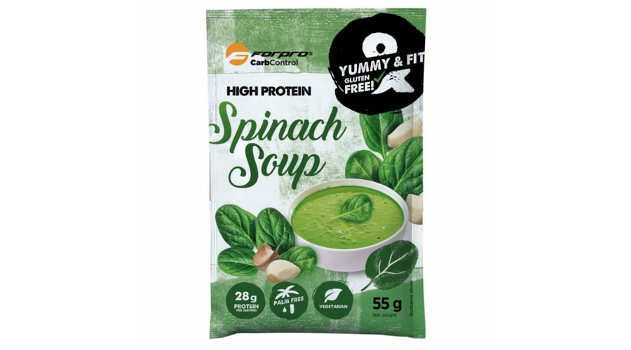 ForPro High Protein Soup - Spinach (22 x 55g)