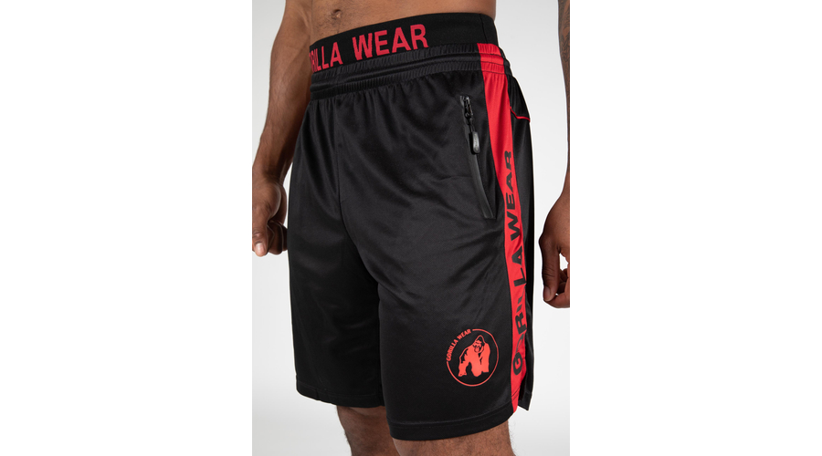Gorilla Wear Atlanta Shorts (fekete/piros)
