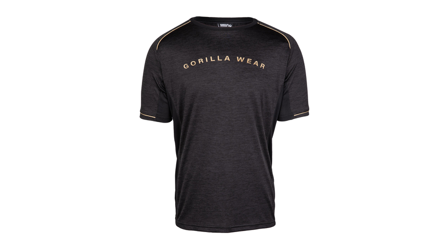 Gorilla Wear Fremont T-shirt (fekete/arany)